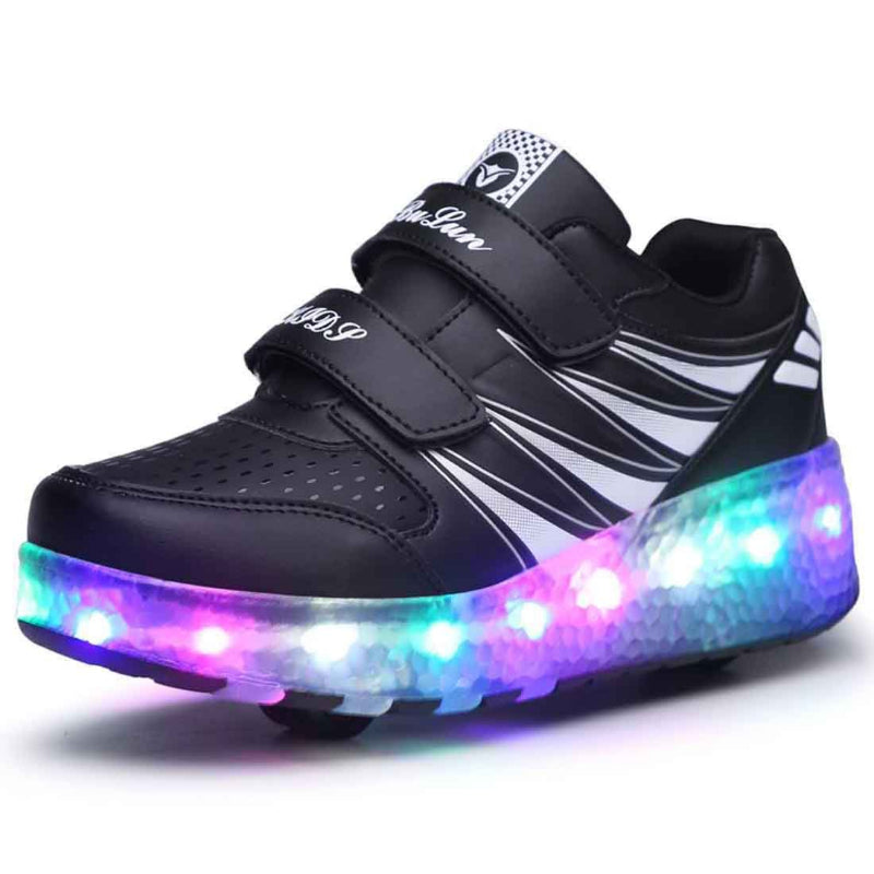Kinder Roller Skates Schuhe Schuhe mit Rädern Jungen Mädchen LED Light Wheel Schuhe Roller Sneakers Schuhe mit Rollen