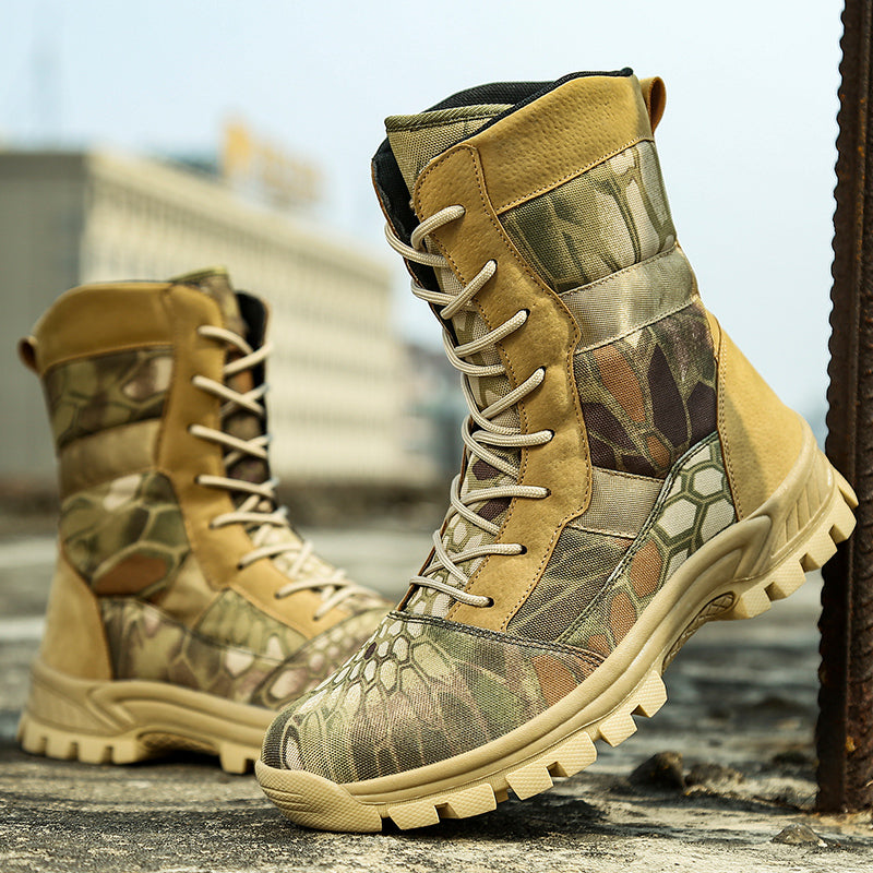 Männer Wüste Taktische Militärische  Armee Kampf Stiefel Militares Tacticos  Männer Schuhe Stiefel
