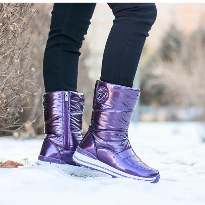 Frauen Stiefel Neuheiten  Starke Pelz Winter Schuhe Slip-beständig Frauen Plattform Schnee Stiefel