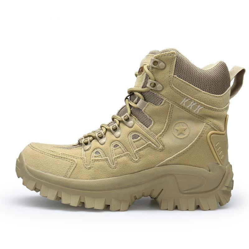 Outdoor Armee Taktische Stiefel Männer Trekking Wandern Schuhe Anti-skid Military Desert Combat Stiefel Bergsteigen Schuhe - SIKAINI