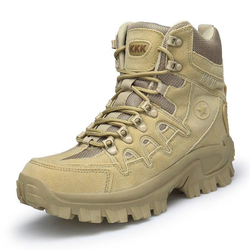 Outdoor Armee Taktische Stiefel Männer Trekking Wandern Schuhe Anti-skid Military Desert Combat Stiefel Bergsteigen Schuhe - SIKAINI