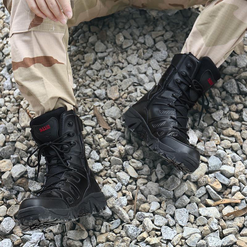 Taktische Militärische Stiefel Wüste Boot Schuhe Sport Arbeit Stiefeletten Arbeitsschuhe - SIKAINI